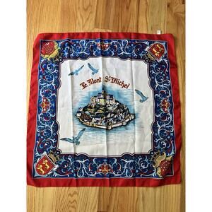 Vintage Josette Franco square scarf made in italy